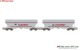 Rivarossi 6677, EAN 5063129040796: H0 DC 2-tlg. Set Getreidesilowagen monfer
