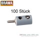 Brawa 3007, EAN 4012278030074: Querlochstecker, Ø 2,5 mm, grau