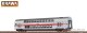 Brawa 44565, EAN 4012278445656: H0 DC digital TWINDEXX Vario® IC2-Mittelwagen DB AG, 2. Klasse