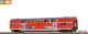 Brawa 44589, EAN 4012278445892: H0 DC analog TWINDEXX Vario® Doppelstock-Mittelwagen DB AG (Nürnberg Hbf) VI
