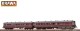 Brawa 44740, EAN 4012278447407: H0 Diesel Railcar BR 660 and Trailer 945 DB