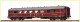 Brawa 46425, EAN 4012278464251: H0 DC Schnellzugwagen WR4ü 28/51 DSG, Epoche III