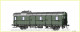 Brawa 46715, EAN 4012278467153: H0 DC Personenwagen Pwi-29 der SNCF