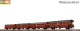 Brawa 46787, EAN 4012278467870: H0 AC 4er Set Personenwagen rot DB