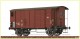 Brawa 47881, EAN 4012278478814: H0 DC Gedeckter Güterwagen K2 der BLS