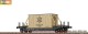 Brawa 47914, EAN 4012278479149: H0 DC Tiefladewagen Henschel & Sohn SSt01 DB III