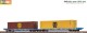 Brawa 48108, EAN 4012278481081: H0 DC Containerwagen mit Drehgestellen Sffggmrrss AAE