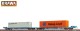 Brawa 48109, EAN 4012278481098: H0 Container Car Sffggmrrss36 MAERSK / Hapag-Lloyd AAE