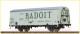 Brawa 48348, EAN 4012278483481: H0 Refrigerator Car Hlv SNCF, III, EVIAN