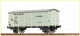 Brawa 48567, EAN 4012278485676: H0 DC Spitzdachwagen Rtu der MAV