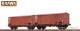 Brawa 48573, EAN 4012278485737: H0 DC Spitzdachwagen F FS, 2er-Einheit