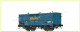Brawa 48663, EAN 4012278486635: H0 DC Milchwagen Gubor Schokolade DB, Epoche III