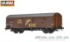 Brawa 48724, EAN 4012278487243: H0 DC Gedeckter Güterwagen Alma Käse ÖBB, Epoche IV