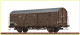 Brawa 48747, EAN 4012278487472: H0 DC Gedeckter Güterwagen Hbcs-w Krems der ÖBB