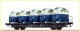 Brawa 49132, EAN 4012278491325: H0 DC Behältertragwagen Birkel DB, Epoche III