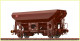 Brawa 49538, EAN 4012278495385: H0 DC Offener Güterwagen Fcs 092 der DB AG