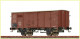 Brawa 49789, EAN 4012278497891: H0 DC Gedeckter Güterwagen Gm der K.P.E.V.
