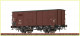 Brawa 49793, EAN 4012278497938: H0 DC Gedeckter Güterwagen G der ÖBB