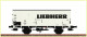 Brawa 49802, EAN 4012278498027: H0 DC Gedeckter Güterwagen G10 LIEBHERR der DB