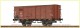 Brawa 49823, EAN 4012278498232: H0 DC Gedeckter Güterwagen G der DR