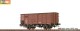 Brawa 49869, EAN 4012278498690: H0 DC Gedeckter Güterwagen Gm K.Bay.Sts.B.
