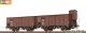 Brawa 49878, EAN 4012278498782: H0 Set (2er) Gedeckter Güterwagen G München DRG, Epoche II