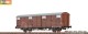 Brawa 49921, EAN 4012278499215: H0 Freight Car Glmms DR, Epoch IV