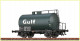 Brawa 50016, EAN 4012278500164: H0 DC Kesselwagen Uh GULF der NS