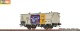 Brawa 50354, EAN 4012278503547: H0 Refrigerator Car Gkn DRG, Epoch II, Mignon / Halloren