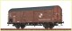 Brawa 50463, EAN 4012278504636: H0 DC Gedeckter Güterwagen Glt der DR