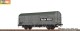 Brawa 50483, EAN 4012278504834: H0 Gedeckter Güterwagen Glr 23 DB, Epoche IV, Audi