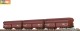 Brawa 50879, EAN 4012278508795: H0 Set (3er) Offener Güterwagen Fads DB, Epoche IV