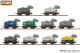 Brawa 50885, EAN 4012278508856: H0 AC 10er Set Leichtbaukesselwagen UERDINGEN, patiniert