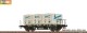 Brawa 50918, EAN 4012278509181: H0 DC Behältertragwagen BTs30 DB, mit Ekrt212 Langnese Eiskrem III