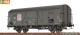 Brawa 50933, EAN 4012278509334: H0 DC Gedeckter Güterwagen Glr Bleitetraäthylfluid DR