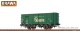 Brawa 50955, EAN 4012278509556: H0 Covered Freight Car G10 Quelle DB