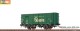 Brawa 50955AC, EAN 2000075616098: H0 AC Gedeckter Güterwagen G10 Quelle DB