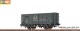 Brawa 50957AC, EAN 2000075616104: H0 AC Gedeckter Güterwagen G10 Krupp Stahl DB