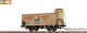 Brawa 50969AC, EAN 2000075616319: H0 AC Gedeckter Güterwagen G10 Kloss & Foerster K.P.E.V.