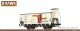 Brawa 50970, EAN 4012278509709: H0 Covered Freight Car G10 Landskron Brauerei DR