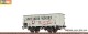 Brawa 50987AC, EAN 2000075616265: H0 AC Gedeckter Güterwagen G10 Spatenbräu München DB