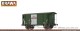 Brawa 50990, EAN 4012278509907: H0 Covered Freight Car K2 SLM Winterthur SBB