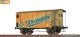 Brawa 50992, EAN 4012278509921: H0 DC Gedeckter Güterwagen K2 Ovomaltine SBB
