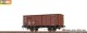 Brawa 51242, EAN 4012278512426: H0 DC Gedeckter Güterwagen Nm K.P.E.V. I