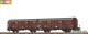 Brawa 51296, EAN 4012278512969: H0 DC Gedeckter Güterwagen Hbqrs-52 DB III