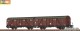 Brawa 51299, EAN 4012278512990: H0 AC Gedeckter Güterwagen Gllmehs52 DB IV