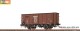 Brawa 51331, EAN 4012278513317: H0 DC Gedeckter Güterwagen G10 Knauf Gips DB