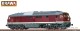 Brawa 61047, EAN 4012278610474: N Sound Diesellok BR 132 DR, Flickenlackierung IV
