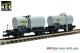 REE Modeles NW007, EAN 2000003475971: N 2er Set Kesselwagen Simotra SNCF