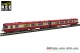REE Modeles NW197, EAN 637913904431: N analog Triebwagen 2teilig XBD 4552 rot/creme SNCF